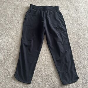 Spanx Black Pull-On Cropped Out of Office Trouser Jogger Pants Women's large